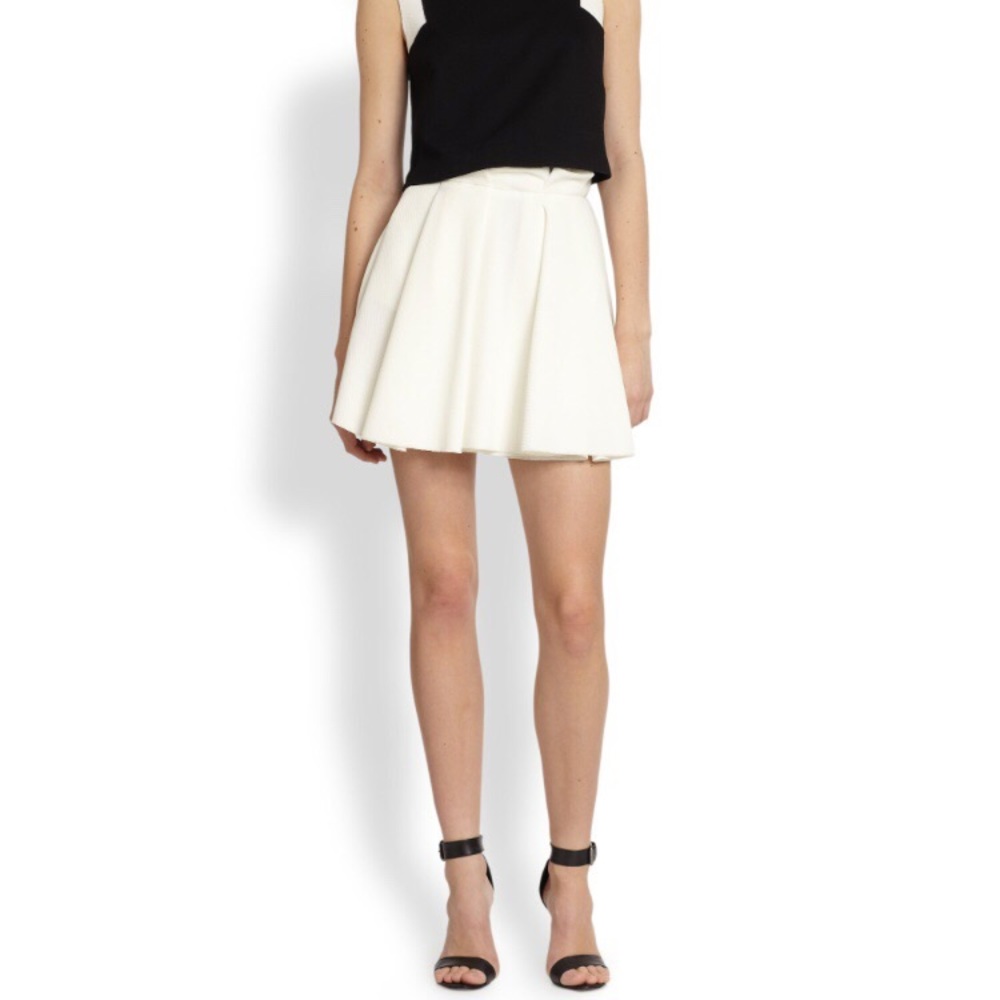 Torn by Ronny Kobo Odelia Paperbag Mini Skirt